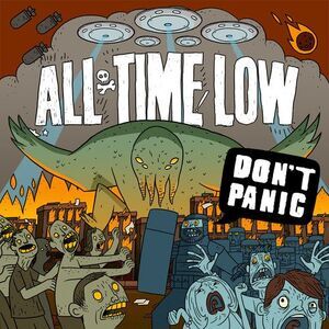 All Time Low - Don't Panic  CD